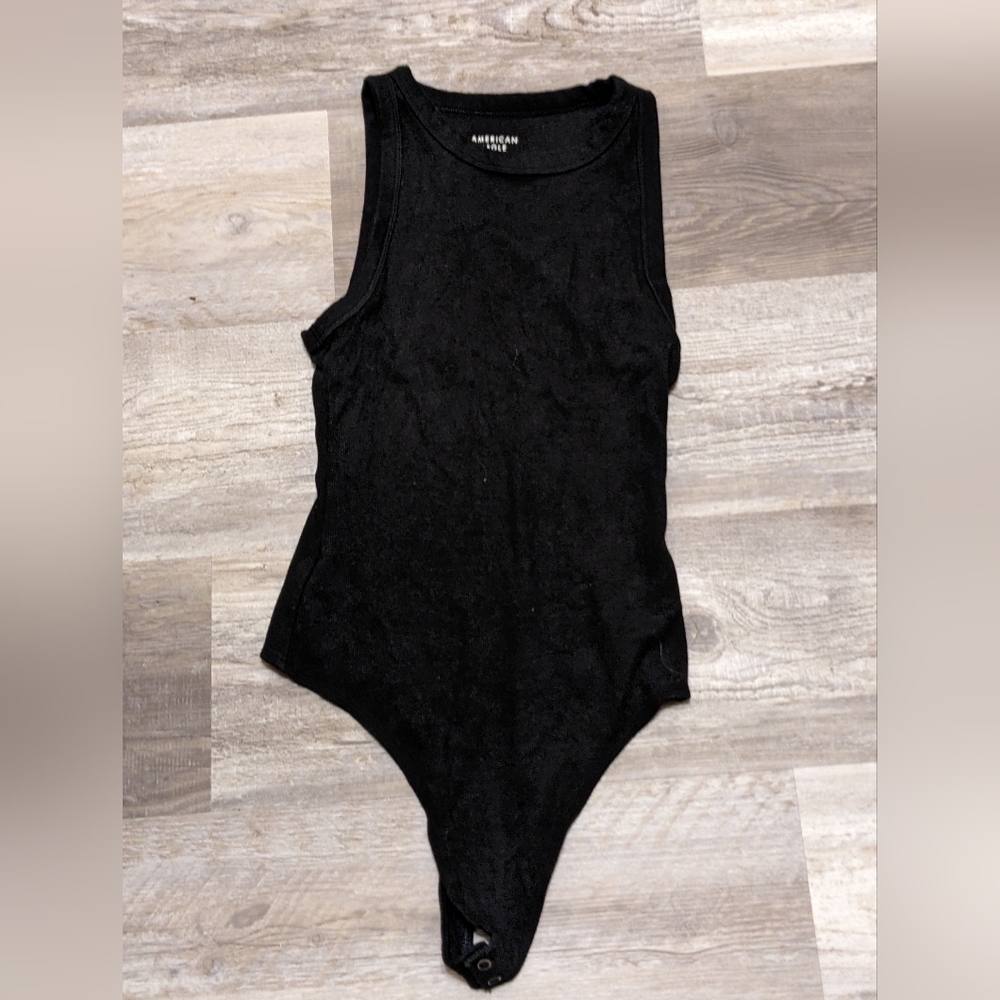 American Eagle Outfitters Black Bodysuit Top